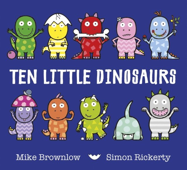 Mike Brownlow - Ten Little Dinosaurs, E-bok