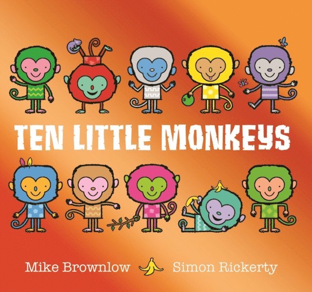 Mike Brownlow - Ten Little Monkeys, E-bok