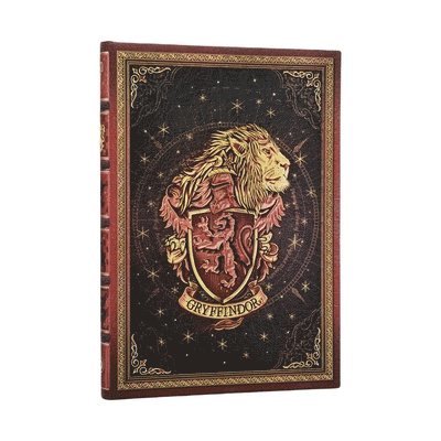 Paperblanks, Paperblanks - Gryffindor Journal (Harry Potter Collection) Midi Custom Lined (Elastic Band Closure), Inbunden