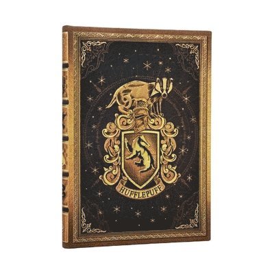 Paperblanks, Paperblanks - Hufflepuff Journal (Harry Potter Collection) Midi Custom Lined (Elastic Band Closure), Inbunden