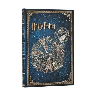 Paperblanks, Paperblanks - Legends of Hogwarts Journal (Harry Potter Collection) Mini Custom Lined (Elastic Band Closure), Inbunden