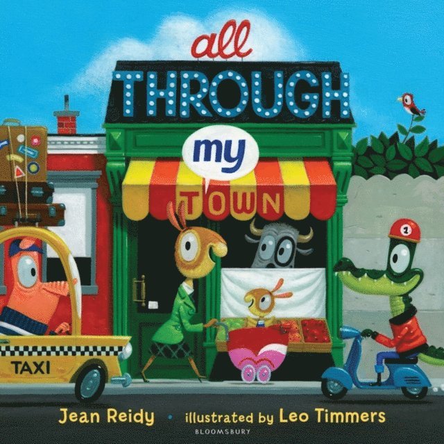 Jean Reidy - All Through My Town, E-bok
