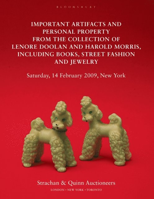 Leanne Shapton - Important Artifacts and Personal Property from the Collection of Lenore Doolan and Harold Morris, E-bok