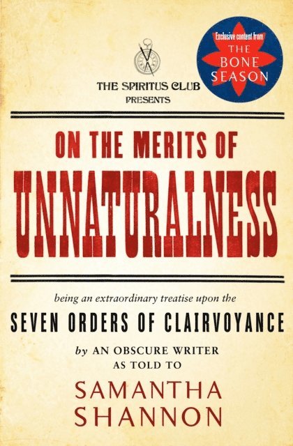 Samantha Shannon - On the Merits of Unnaturalness, E-bok