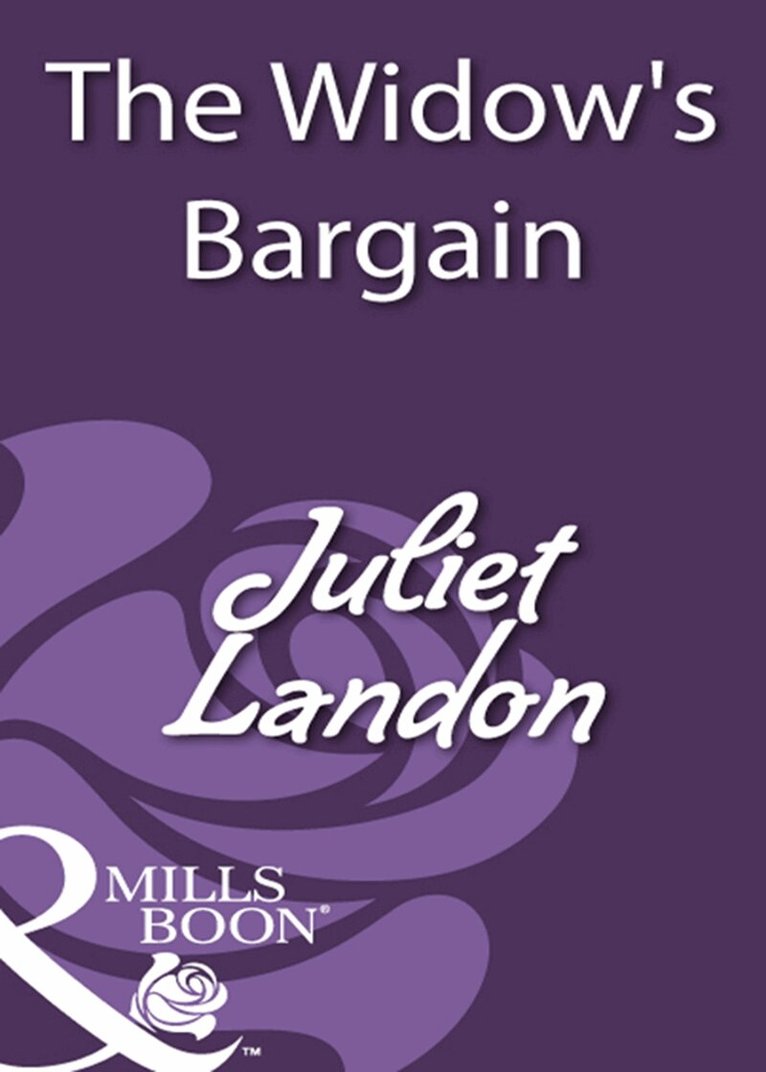 Juliet Landon - Widow's Bargain, E-bok