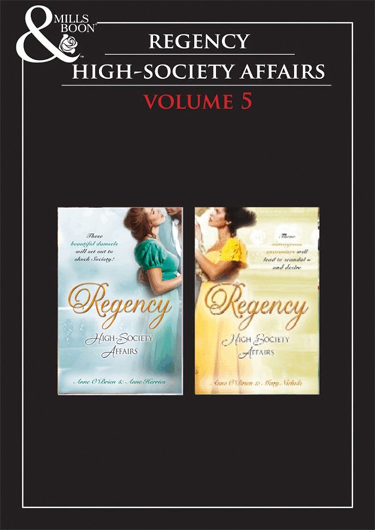 Anne O'Brien, Mary Nichols, Anne Herries - Regency High Society Vol 5, E-bok