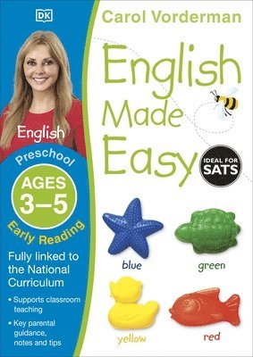 Carol Vorderman - English Made Easy: Early Reading, Ages 3-5 (Preschool), Häftad