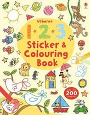 123 Sticker and Colouring book