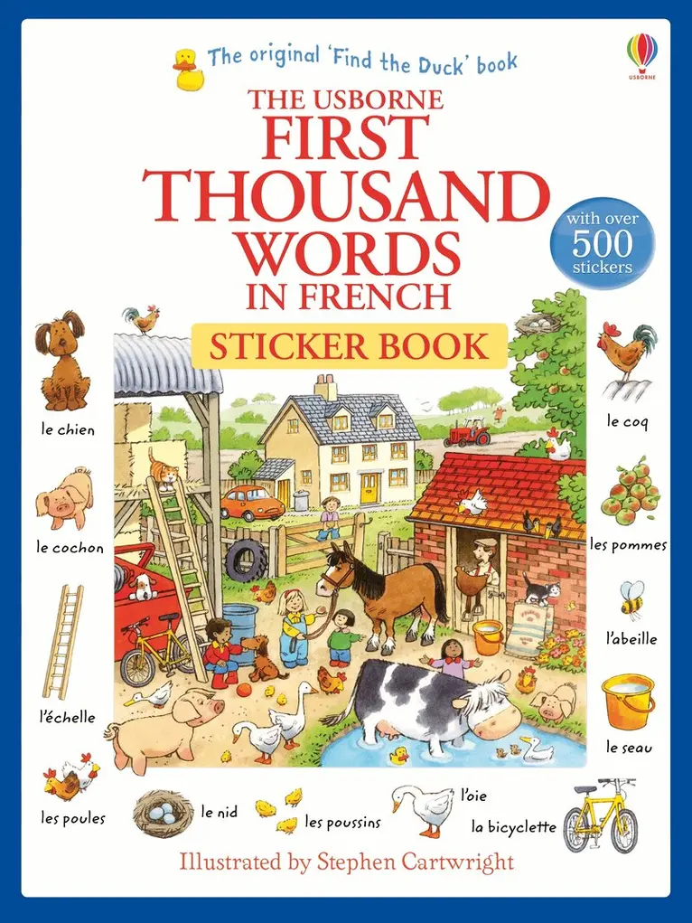 Heather Amery - First Thousand Words in French Sticker Book, Häftad. Tillgänglighet: Lägg i varukorg