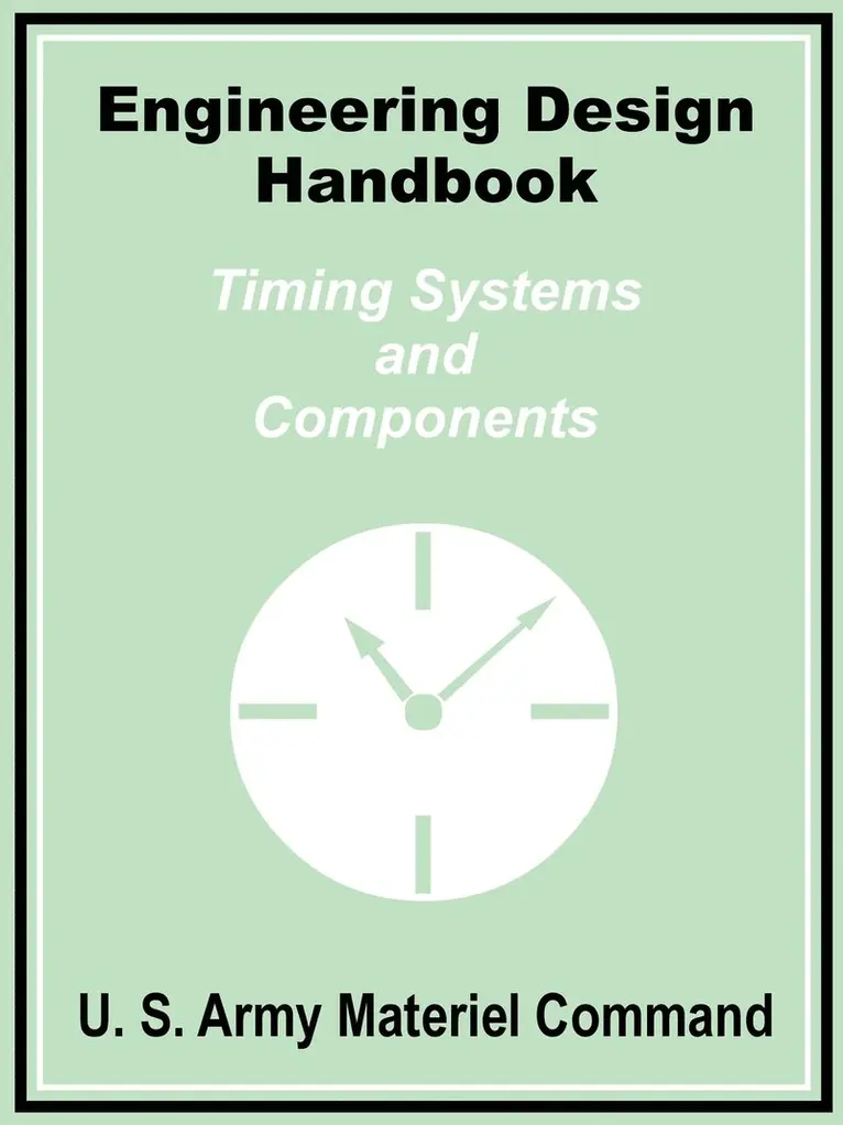 U S Army Materiel Command - Engineering Design Handbook, Häftad. Tillgänglighet: Lägg i varukorg