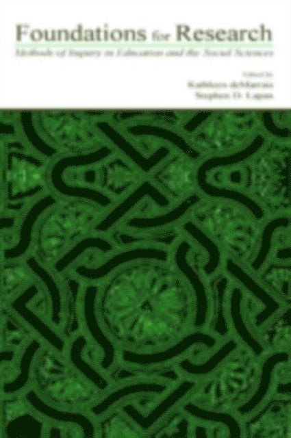Stephen D. Lapan, Kathleen B. deMarrais - Foundations for Research, E-bok
