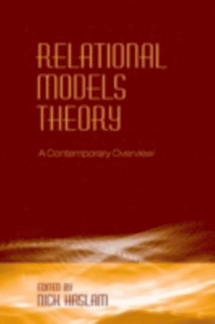 Nick Haslam - Relational Models Theory : A Contemporary Overview, E-bok