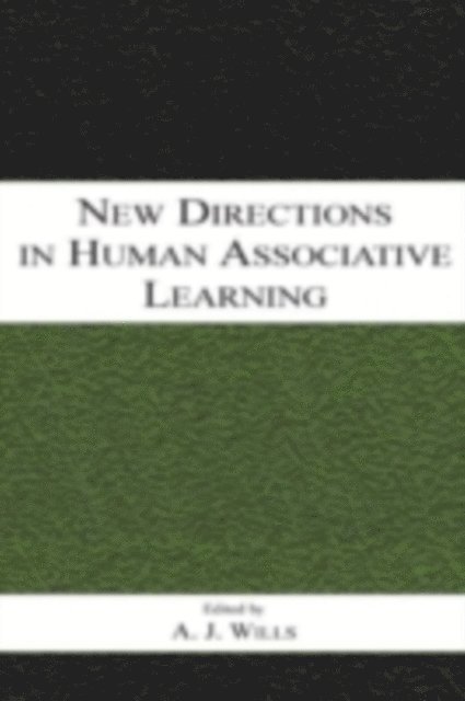 A. J Wills - New Directions in Human Associative Learning, E-bok
