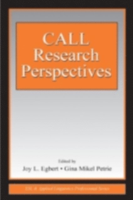 Gina Mikel Petrie, Joy Egbert - Call Research Perspectives, E-bok