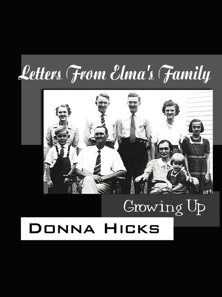 Donna Hicks - Letters from Elma's Family, Häftad