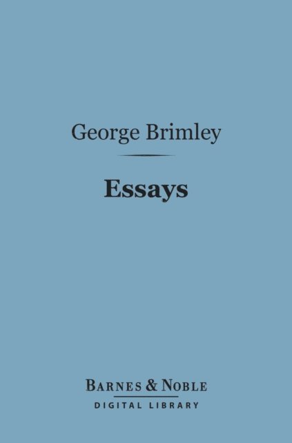 Essays (Barnes & Noble Digital Library)