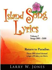 Island Song Lyrics Volume 8 Larry W Jones Haftad Bokus