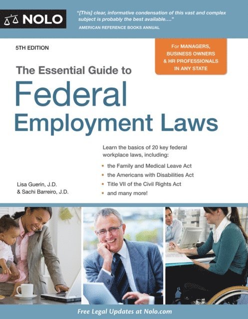 Sachi Barreiro, Lisa Guerin - Essential Guide to Federal Employment Laws, E-bok. Tillgänglighet: Lägg i varukorg