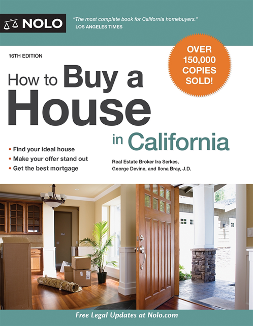 Ilona Bray, George Devine, Ira Serkes - How to Buy a House in California, E-bok