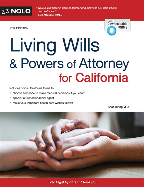 Shae Irving - Living Wills and Powers of Attorney for California, E-bok