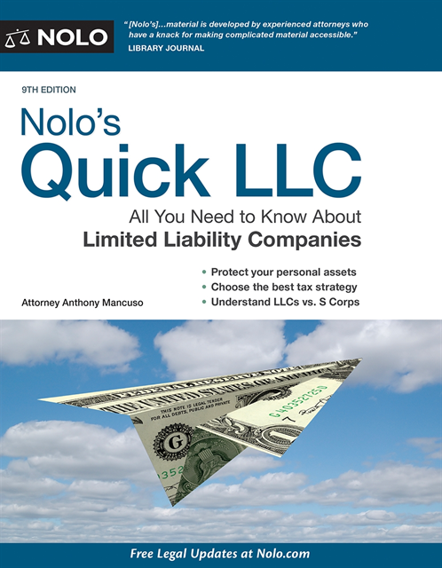 Anthony Mancuso - Nolo's Quick LLC, E-bok. Tillgänglighet: Lägg i varukorg