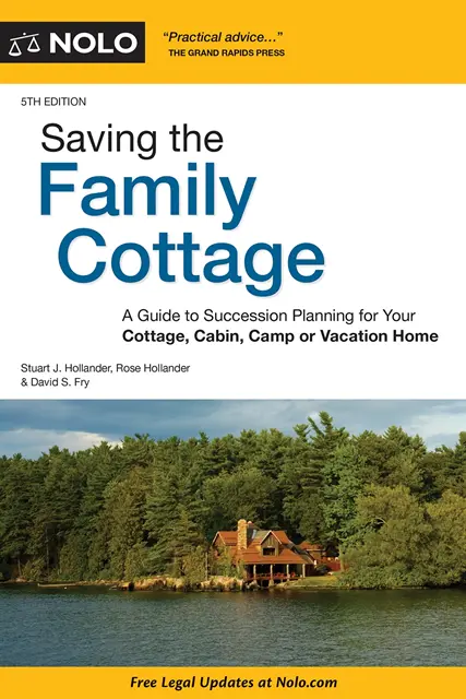 David S. Fry, Rose Hollander, Stuart Hollander - Saving the Family Cottage, E-bok. Tillgänglighet: Lägg i varukorg