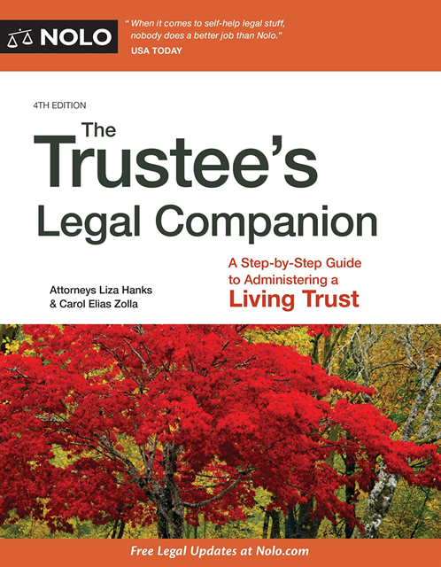 Carol Elias Zolla, Liza Hanks - Trustee's Legal Companion, The, E-bok. Tillgänglighet: Lägg i varukorg