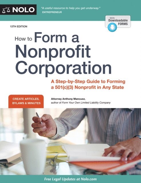 Anthony Mancuso - How to Form a Nonprofit Corporation (National Edition), E-bok. Tillgänglighet: Lägg i varukorg