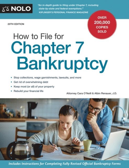 Albin Renauer, Stephen Elias, Cara O'Neill - How to File for Chapter 7 Bankruptcy, E-bok. Tillgänglighet: Lägg i varukorg