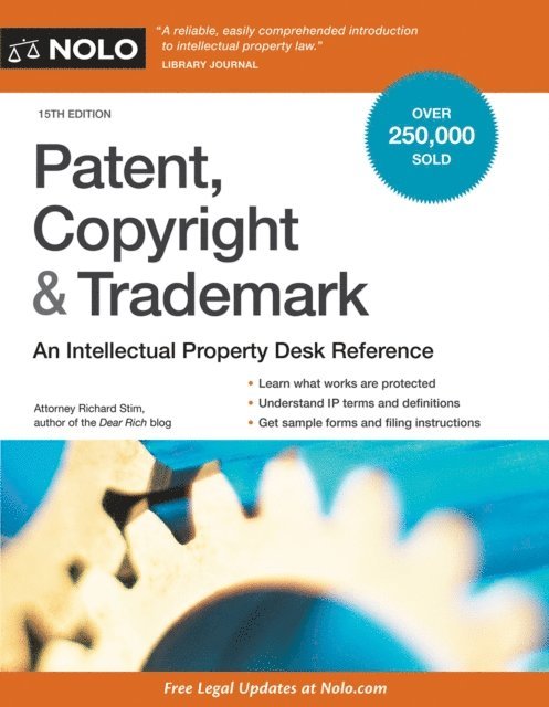 Richard Stim - Patent, Copyright & Trademark, E-bok
