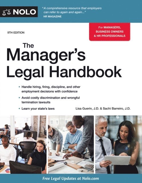 Sachi Barreiro, Lisa Guerin - Manager's Legal Handbook,The, E-bok. Tillgänglighet: Lägg i varukorg