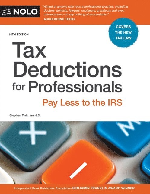 Stephen Fishman - Tax Deductions for Professionals, E-bok