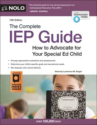 Lawrence M. Siegel - Complete IEP Guide, The: How to Advocate for Your Special Ed Child. Tillgänglighet: Tillfälligt slut