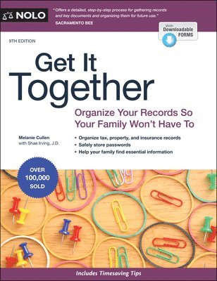 Melanie Cullen, Shae Irving - Get It Together: Organize Your Records So Your Family Won't Have To. Tillgänglighet: Tillfälligt slut