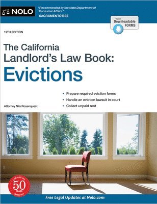 Nils Rosenquest - The California Landlord's Law Book: Evictions, Häftad