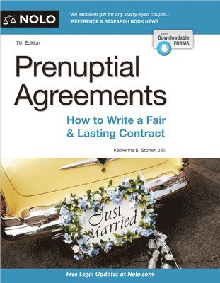 Katherine Stoner - Prenuptial Agreements: How to Write a Fair & Lasting Contract, Häftad