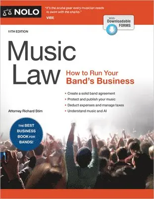 Richard Stim - Music Law: How to Run Your Band's Business, Häftad. Tillgänglighet: Lägg i varukorg