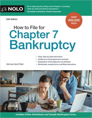 Cara O'neill - How to File for Chapter 7 Bankruptcy, Häftad. Tillgänglighet: Lägg i varukorg