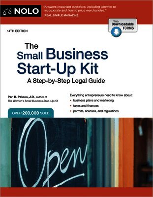 Peri Pakroo - The Small Business Start-up Kit, Häftad