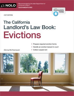 Nils Rosenquest - The California Landlord's Law Book: Evictions: Evictions, Häftad