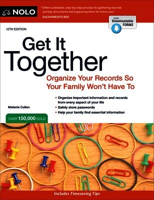 Melanie Cullen - Get It Together: Organize Your Records So Your Family Won't Have to, Häftad