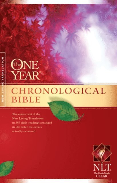 New Living Translation - One Year Chronological Bible NLT, E-bok