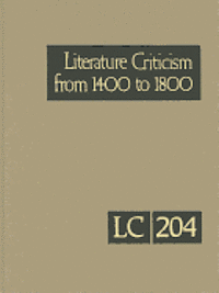 Lawrence J Trudeau - Literature Criticism from 1400 to 1800, Inbunden