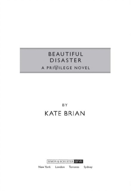 Kate Brian - Beautiful Disaster, E-bok