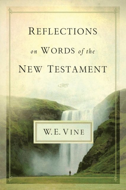 W. E. Vine - Reflections on Words of the New Testament, E-bok