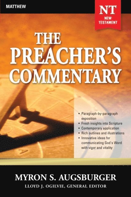 Myron Augsburger - Preacher's Commentary - Vol. 24: Matthew, E-bok