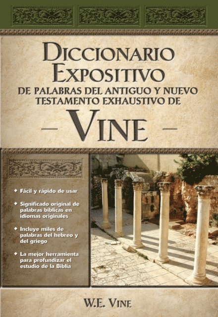 W. E. Vine - Diccionario expositivo de palabras del Antiguo y Nuevo Testamento exhaustivo de Vine, E-bok