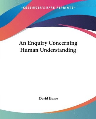 David Hume - An Enquiry Concerning Human Understanding, Häftad