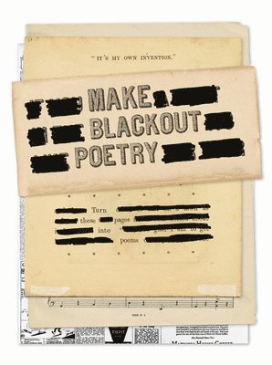 John Carroll - Make Blackout Poetry: Turn These Pages into Poems, Övrigt