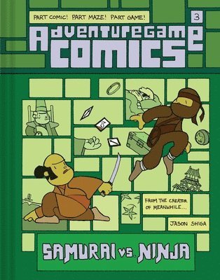 Jason Shiga - Adventuregame Comics: Samurai vs. Ninja (Book 3), Inbunden